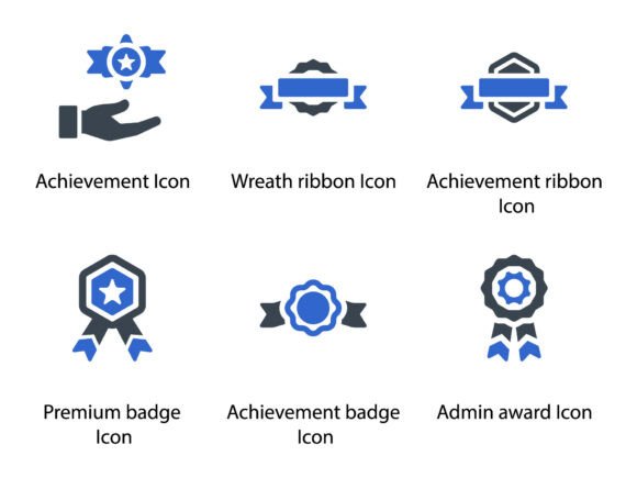 Awards Icon Set 1: A Premium Graphics and Icons Solution