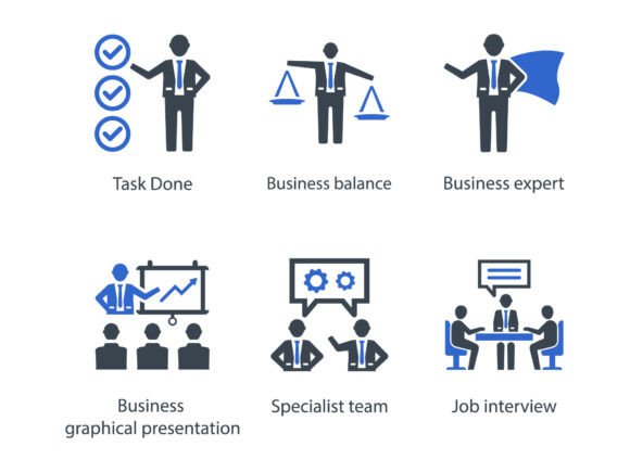 Business Management Icon Set 11: A Versatile Graphics Tool