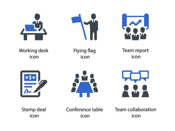 Business People Icon Set 1: A Must-Have for Modern Graphics