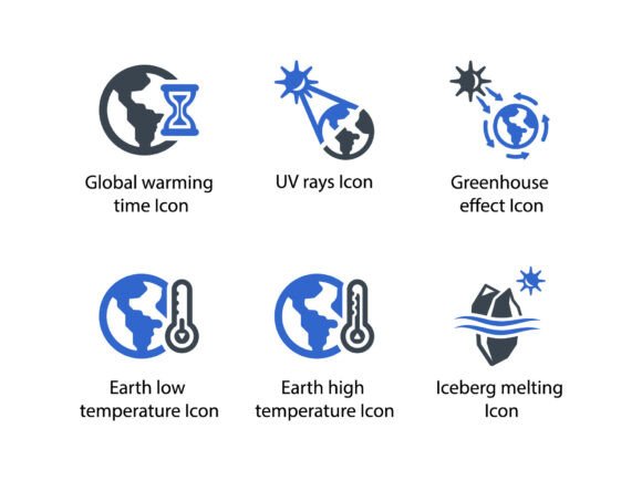 Climate Change Icon Set 4: A Designer's Review