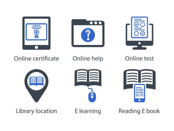 Elearning Icon Set 2: A Versatile Graphics Solution