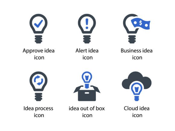 Enhancing Brand Visuals with Idea Icon Set 3