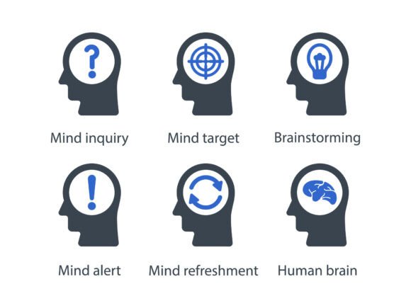 Human Psychology Icon Set 1: A Must-Have for Modern Graphics