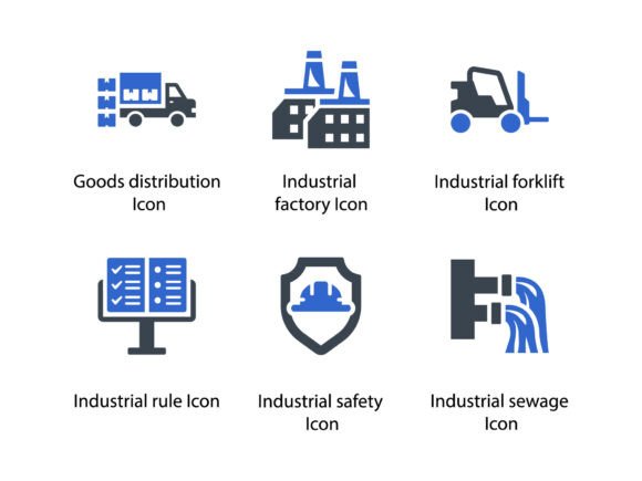 Industry Icon Set 3: Elevate Your Graphics and Icons