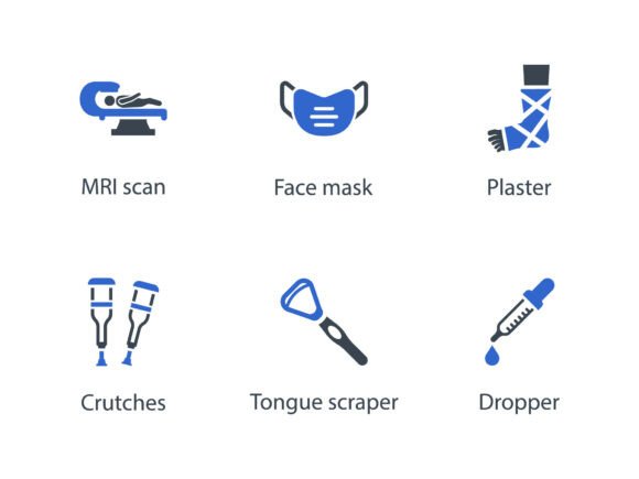 Medical Equipment Icon Set 4: A Must-Have for Modern Branding