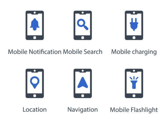 Mobile Function Icon Set 8: A Versatile Design Review