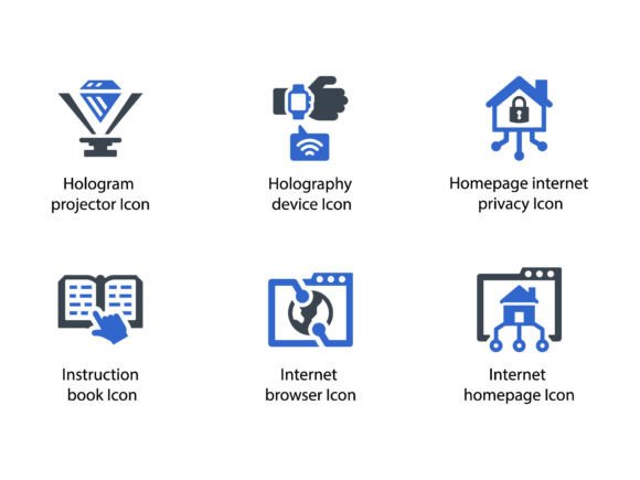 Modern Technologies Icon Set 9: A Versatile Graphics Tool