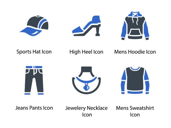 Review: Clothes Fashion Icon Set 2 for Crafters and Designers