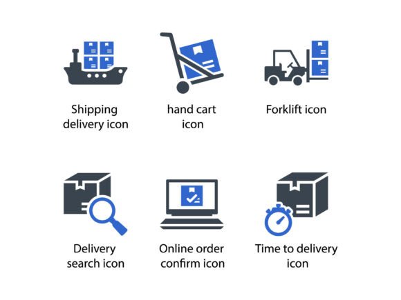 Review: Delivery Logistics Icon Set 4 for Crafters