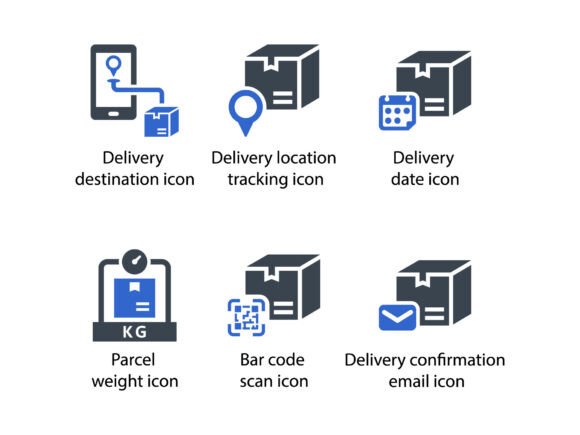 Review: Delivery Logistics Icon Set 5 for Graphics