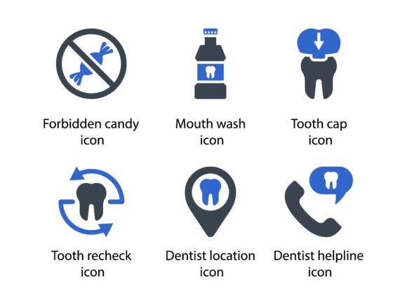 Review: Dental Care Icon Set 5 for Crafters and Makers