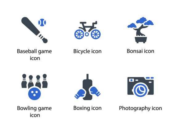 Review: Hobbies Icon Set 2 for Local Branding and Graphics