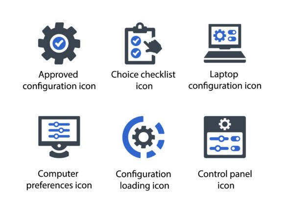 Review: Settings and Options Icon Set 1 for Design Projects