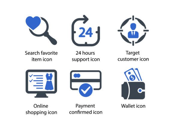 Review: Shopping E Commerce Icon Set 9 for Modern Graphics