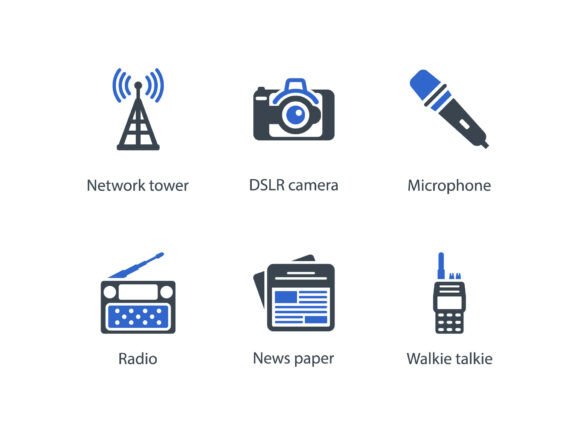 Reviewing Communication Icon Set 4 for Modern Design Projects